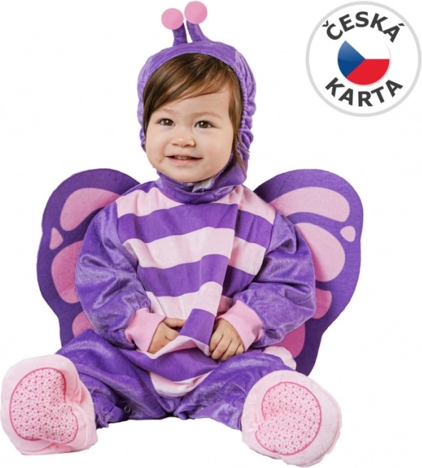 Costume farfalla per bambini 80-92 cm