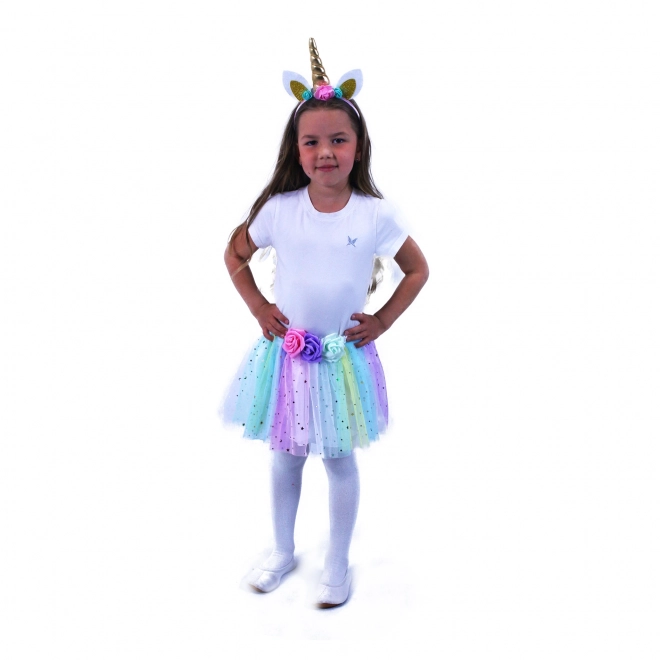 Completo Costume Unicorno con Tutu