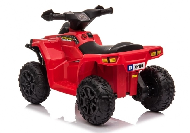 Quad elettrico rosso per bambini