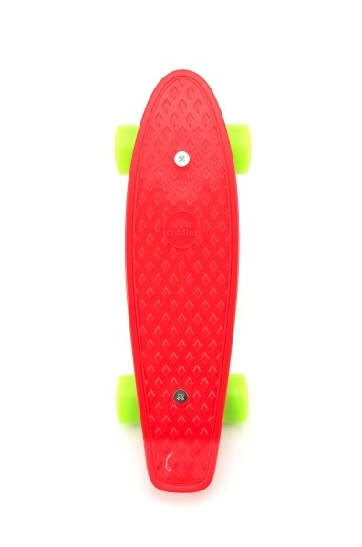 Pennyboard per bambini con ruote rosse