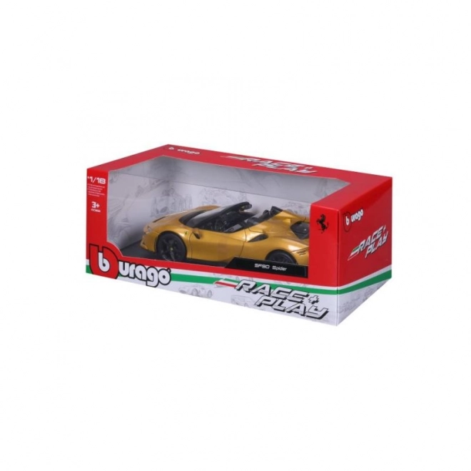 Ferrari SF90 Spider in scala 1:18 da Bburago