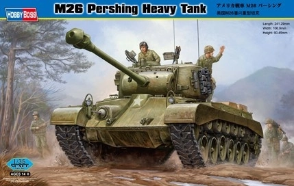 Carro armato pesante M26 Pershing di Hobby Boss