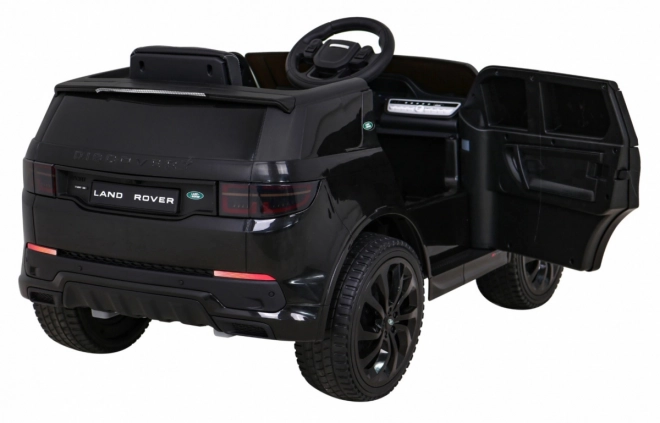 Land Rover Discovery Sport per bambini nero + telecomando + avvio lento + funzione altalena + MP3 LED