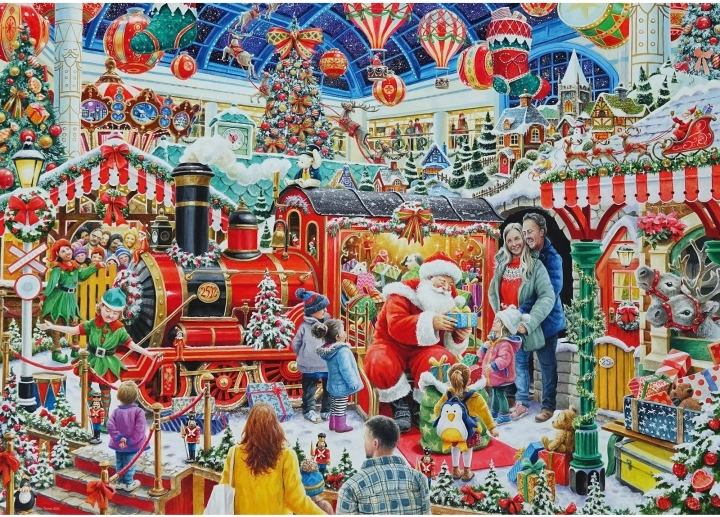 Puzzle Ravensburger Natale 1000 pezzi