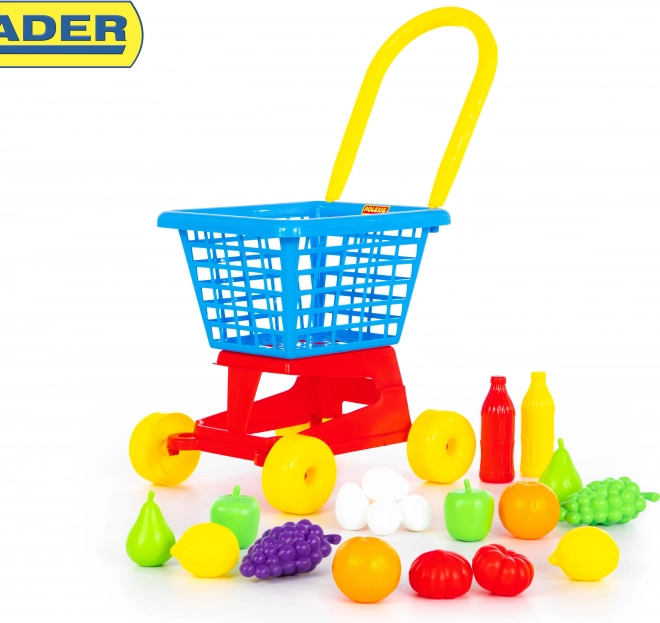 Carrello della Spesa con Alimenti