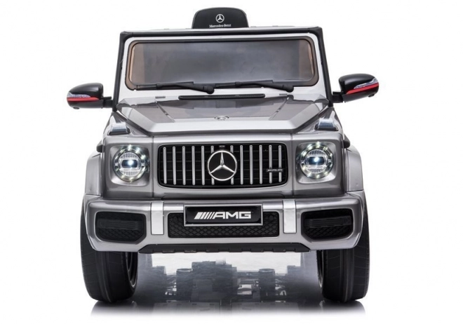 Auto elettrico Mercedes G63 AMG vernice argento