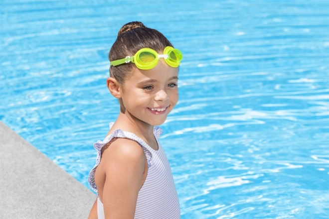 Occhialini da nuoto per bambini Hydro-Swim Bestway verdi