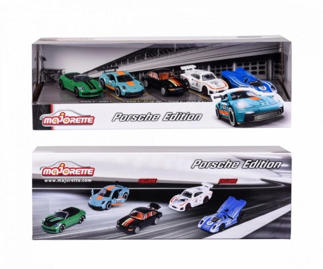 Set di veicoli Porsche 5 pezzi