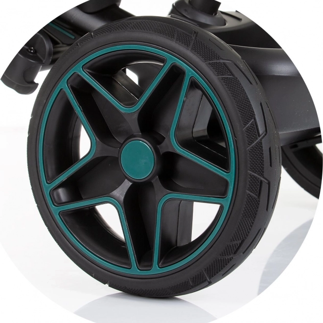 Chipolino triciclo con tettoia e box musicale Derby 2 in 1 Obsidian
