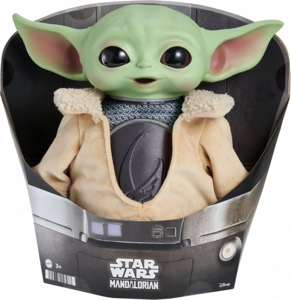 Giocattolo di peluche Star Wars Mandalorian Grogu 28 cm