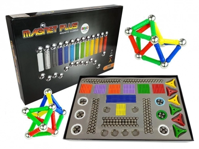 Set Magneti Creativi Magnastix