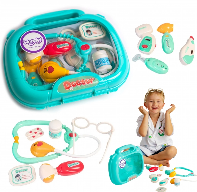 Set del Piccolo Medico Woopie con luce e suono