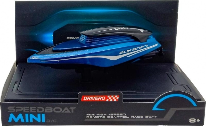 Moderno motoscafo RC blu
