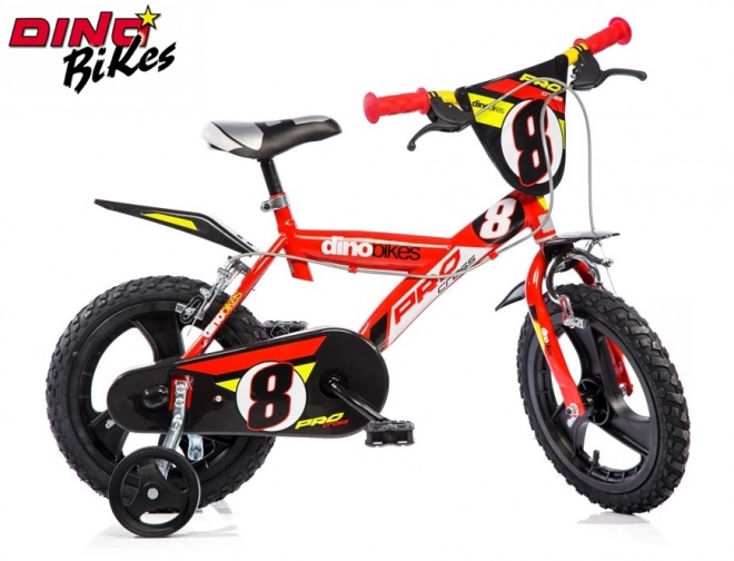 Bicicletta per bambini 16" rossa