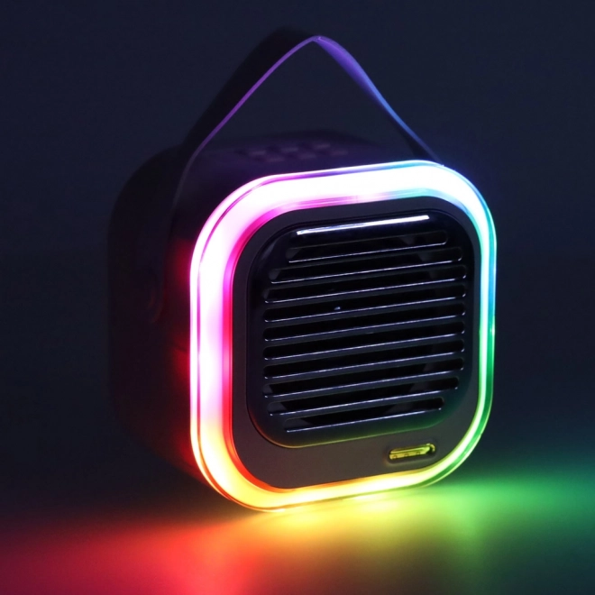 Altoparlante per karaoke USB Bluetooth crema