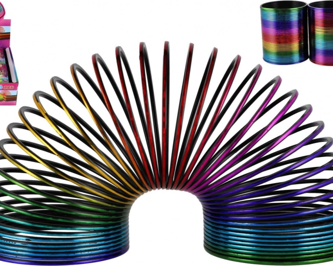 Spirale di plastica colorata 8,5 cm