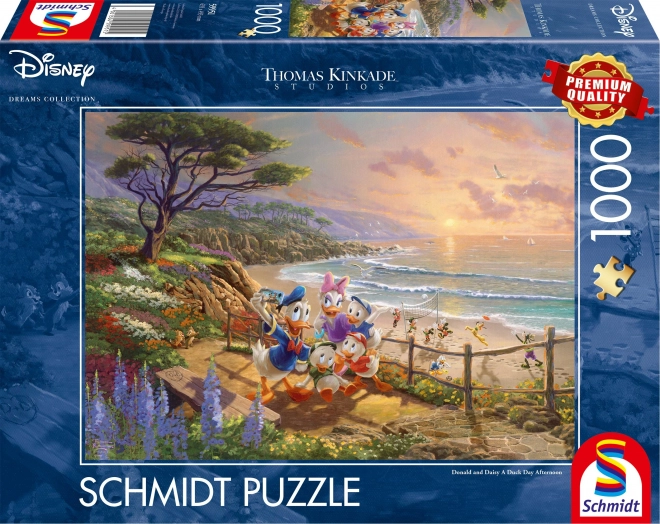 Puzzle SCHMIDT Paperino & Paperina: Pomeriggio delle Anatre 1000 pezzi