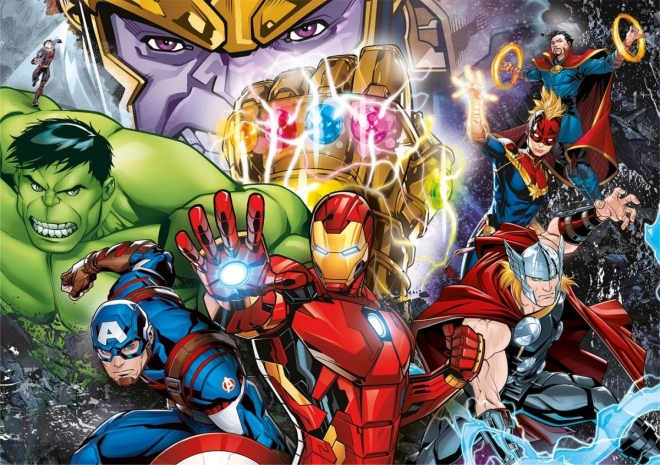 Puzzle brillante Marvel 104 pezzi