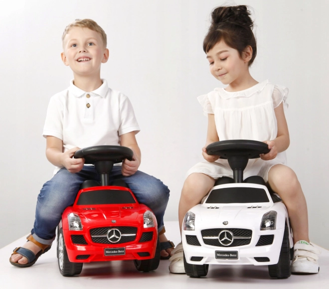 Auto a spinta per bambini Mercedes SLS bianco