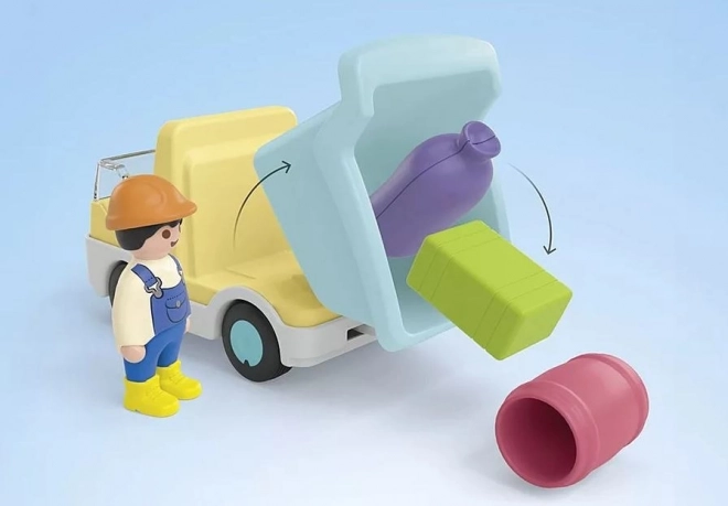 Set con camion Junior con garage e funzione sorter