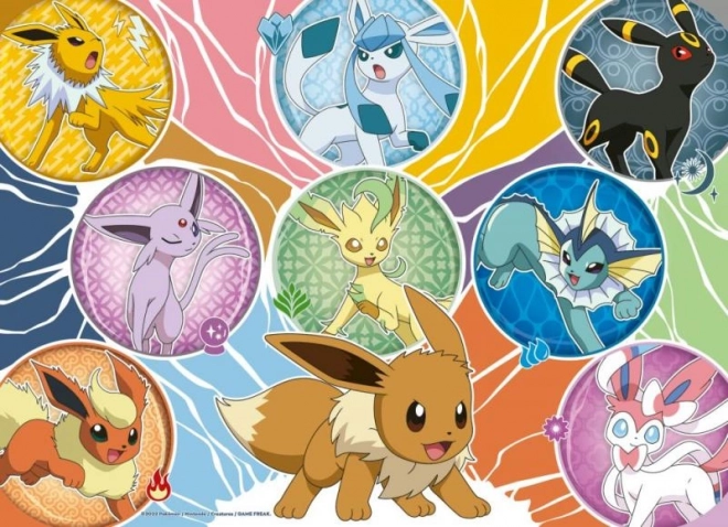 Puzzle Pokémon 4x100 pezzi