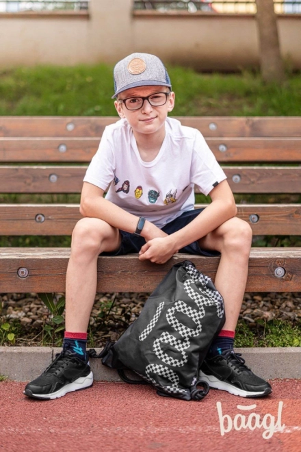 Sacchetto per scarpe da ginnastica Skate Ska con logo BAAGL