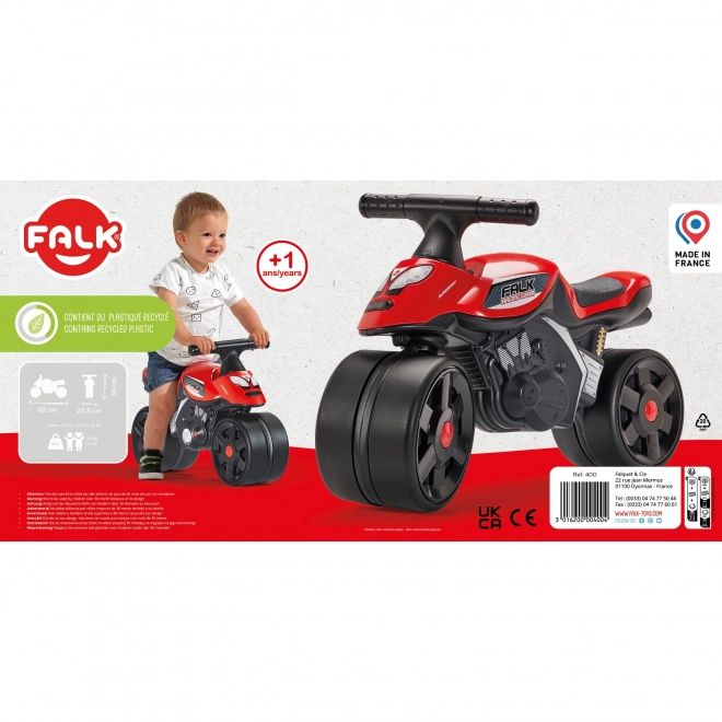 Jeep Racing Rosso Ruote Larghe per Bambini da 2 Anni