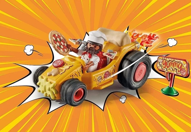 Set di figurine Funstars Racing: Pizza