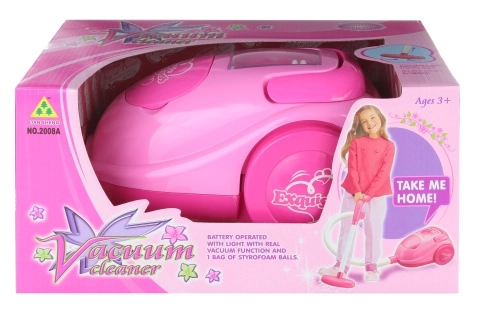 Aspirapolvere rosa a batteria