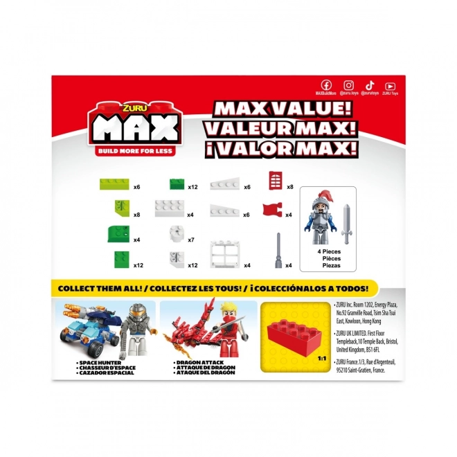 Set Costruzioni MAX Build More 100+ Elementi