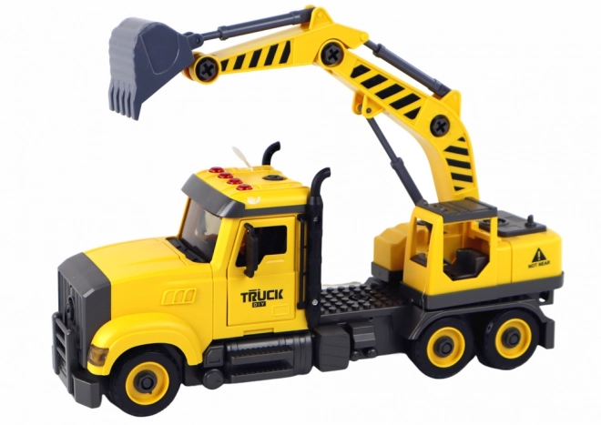 Camion Gru Gialla da Assemblare
