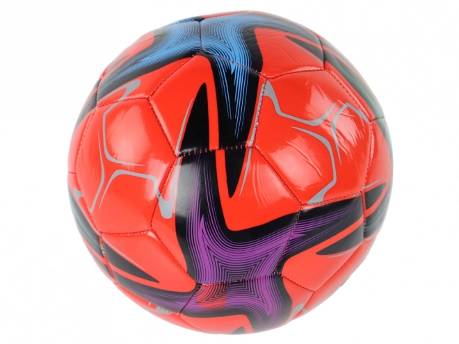 Pallone da calcio rosso grande