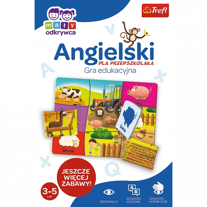 Gioco educativo inglese per l'asilo serie piccolo scopritore