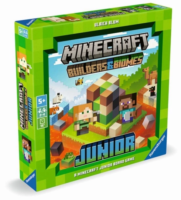 Minecraft: builders & biomes junior - gioco da tavolo