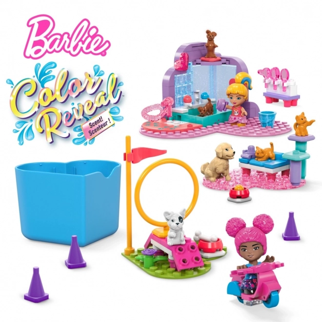 Mega Barbie Rivelazione del Colore - Allenamento e Cura degli Animali
