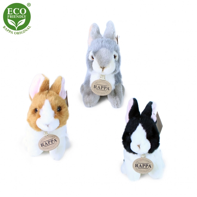 Coniglio Peluche Seduto 16 cm Eco-Friendly