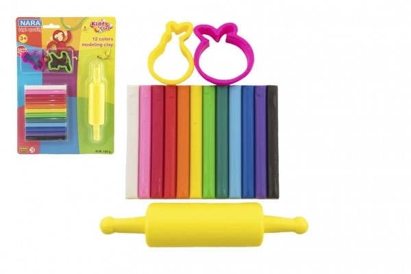 Set di plastilina colorata con accessori