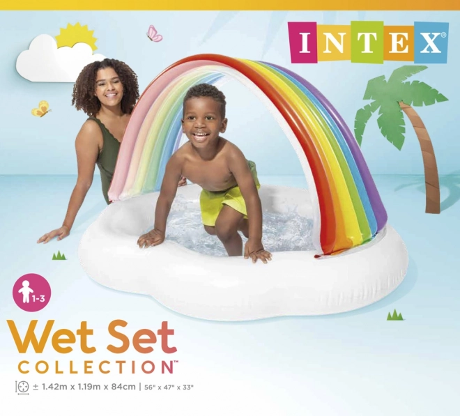 Piscina per bambini Arcobaleno