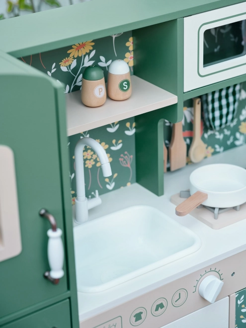 Grande cucina in legno per bambini
