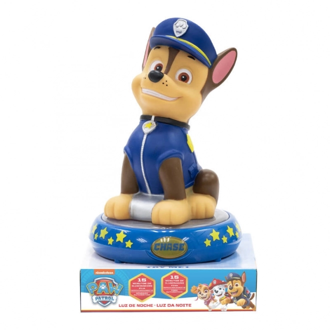 Lampada Notturna con Figura 3D Chase di Paw Patrol