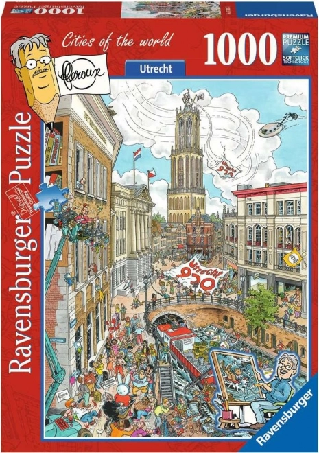 Puzzle Città del Mondo: Utrecht 1000 Pezzi