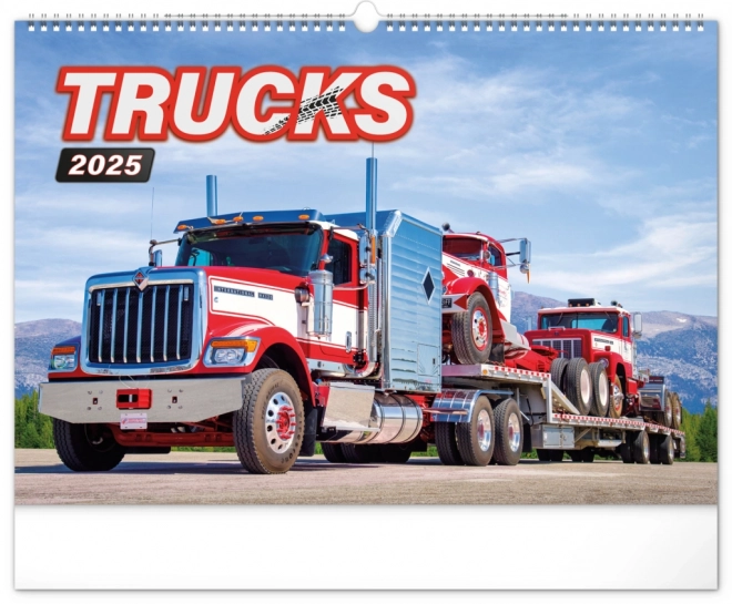 Calendario da Parete Trucks 2025