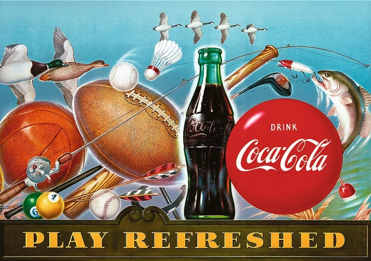 Puzzle TREFL Premium Plus COCA-COLA 1000 pezzi