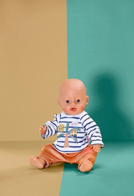 ABBIGLIAMENTO BABY born per bambole 43 cm con motivo di palma