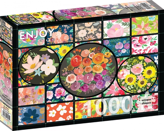 Puzzle Giardino Fiorito 1000 Pezzi