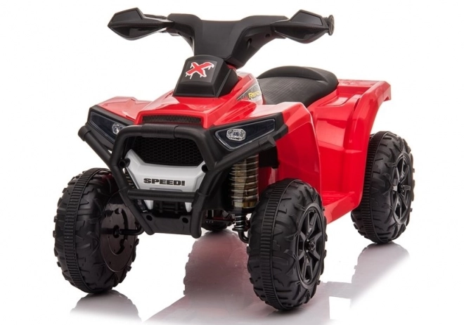 Quad elettrico rosso per bambini