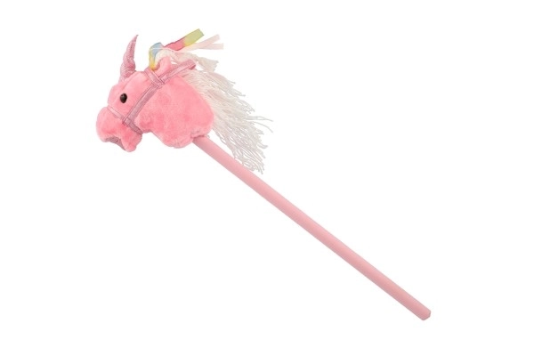 Cavallo Unicorno con Suoni 80cm Rosa