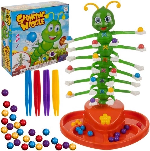 Gioco di abilità Centipede danzante – gioco di famiglia con palline