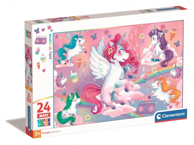 Puzzle Maxi Unicorni Allegri CLEMENTONI