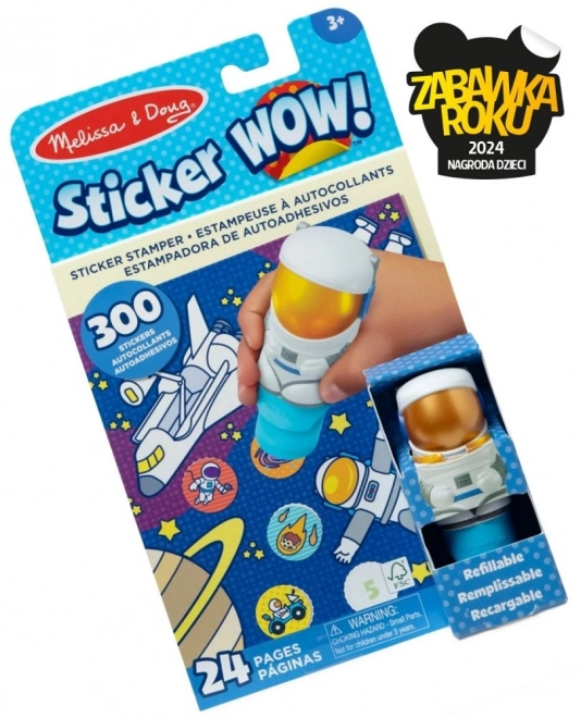 Sticker WOW! astronauta